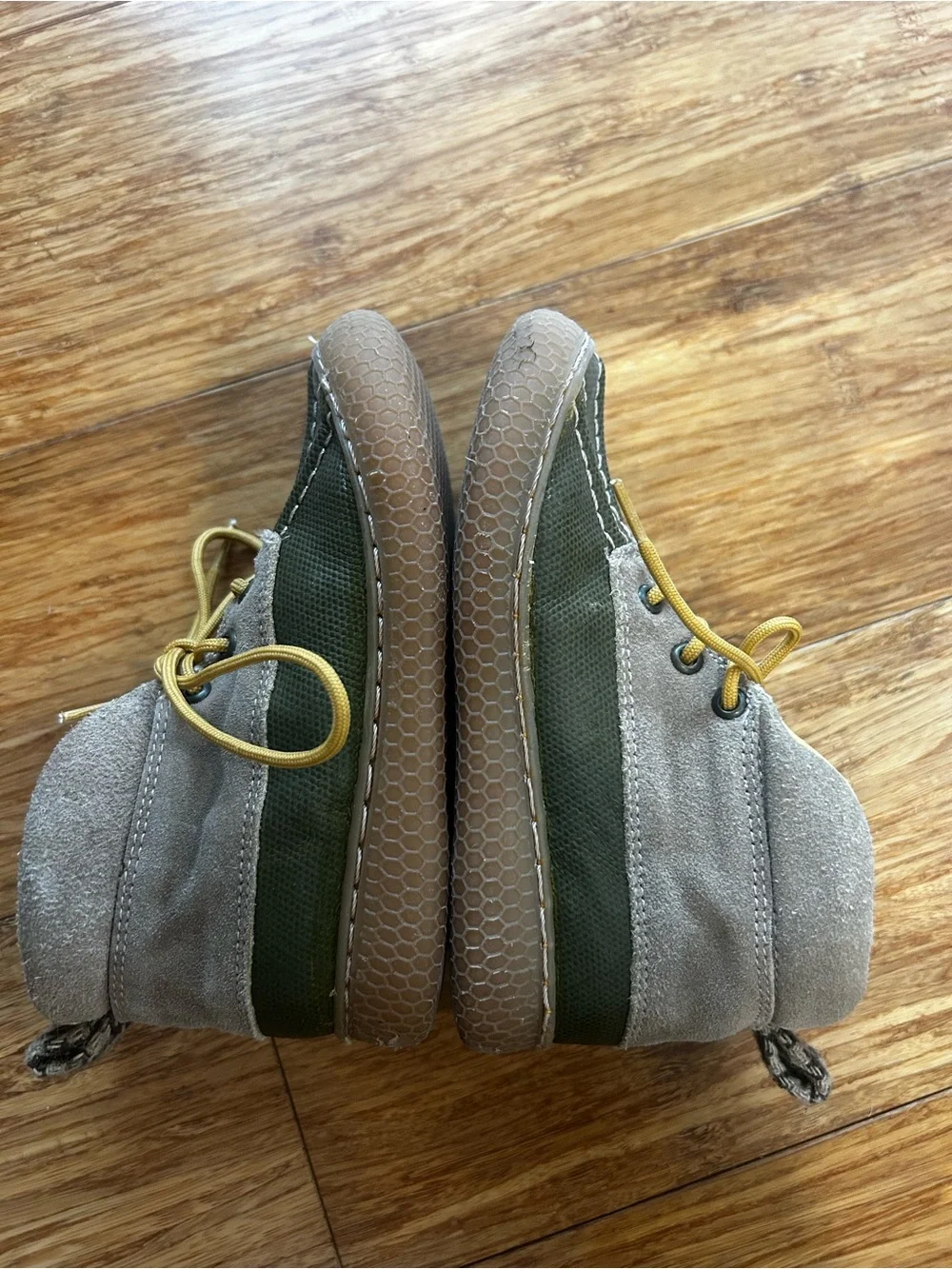 Livie and Luca Kids Olive Green Duck Boots
